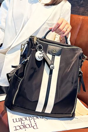 Light Luxury Classic Commuter Backpack for Women - Water-Resistant Dual-Use Shoulder and Backpack, Stylish High-End Design