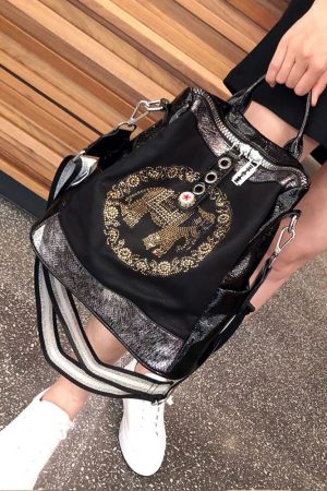 Light Luxury Fashion Backpack for Women - Large Capacity Dual-Use Shoulder Bag, High-End Commuting Style