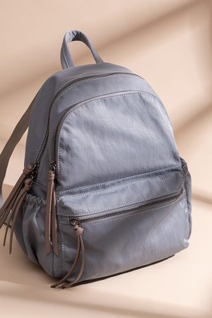 Light Luxury Solid Color Oxford Cloth Backpack for Women - Large Capacity Casual Commuting Bag, Stylish Everyday Essentials