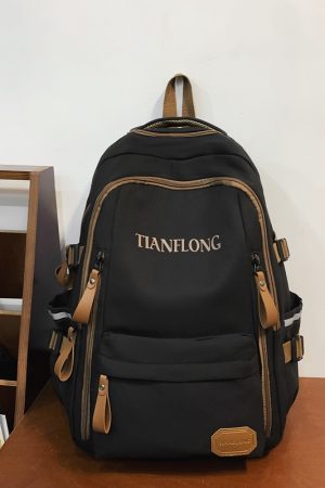 Lightweight Double Shoulder Bag for Girls - Stylish Classroom Backpack for High School & College Students, Travel Laptop Carrier