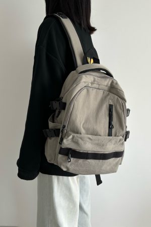 Lightweight French Style Backpack for Girls - Summer Commuter Laptop Bag for High School Students, Travel-Ready Design 2025