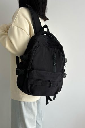 Lightweight French Style Backpack for Girls - Summer Commuter Laptop Bag for High School Students, Travel-Ready Design 2025