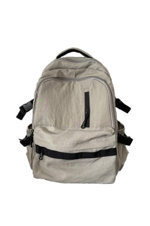 Lightweight French Style Backpack for Girls - Summer Commuter Laptop Bag for High School Students, Travel-Ready Design 2025