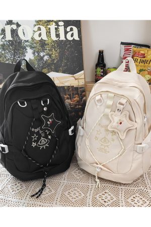 Lightweight Girls' Shoulder Backpack for School & Travel, Large Capacity Design, Stylish and Functional School Bag for Students