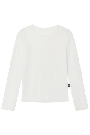 Lightweight Heart Jacquard Mesh Inner Layer Top - Thin Mist Design for Effortless Style, Perfect for 90s and Y2K Inspired Looks