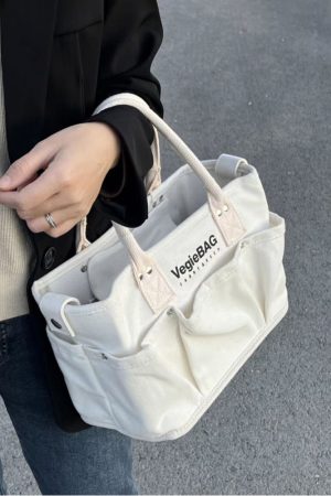 Lightweight Large Capacity Japan Vegiebag Mommy Tote Bag for Mother and Baby â€“ Women's Canvas Diaper Bag