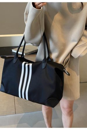 Lightweight Large Capacity Shoulder Tote Bag for Travel, Maternity Storage, Gym, Fitness - Versatile Everyday Use