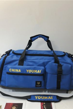 Lightweight Large-Capacity Travel Backpack for Women - Men's Gym Bag with Dry Wet Separation, Ideal for Short-Distance Trips