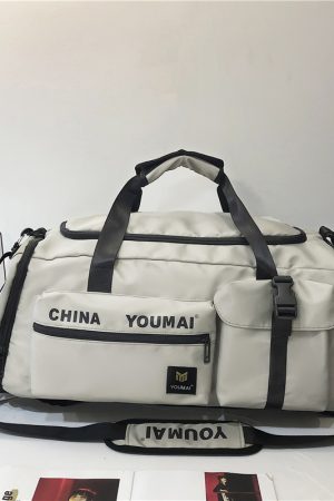 Lightweight Large-Capacity Travel Backpack for Women - Men's Gym Bag with Dry Wet Separation, Ideal for Short-Distance Trips