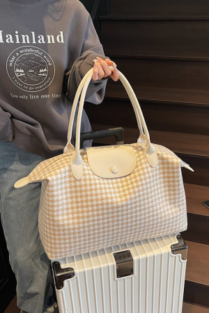 Lightweight Large-Capacity Travel Bag - Versatile Commuting Shoulder Bag for Business Trips, Gym, and Maternity Storage