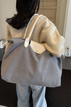 Lightweight Large-Capacity Travel Bag - Versatile Gym, Commuter, and Maternity Shoulder Bag for Short-Distance Business Trips