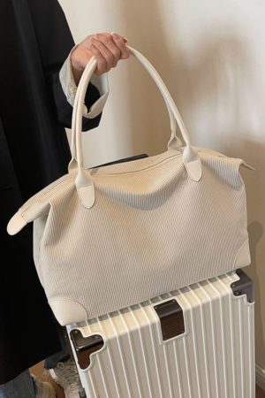Lightweight Large-Capacity Travel Bag for Commuting, Gym, Maternity & Short-Distance Trips - Stylish Versatile Shoulder Bag