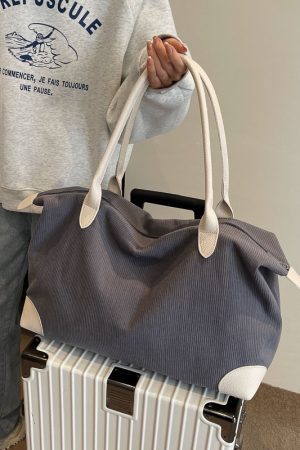 Lightweight Large-Capacity Travel Bag for Commuting, Gym, Maternity & Short-Distance Trips - Stylish Versatile Shoulder Bag