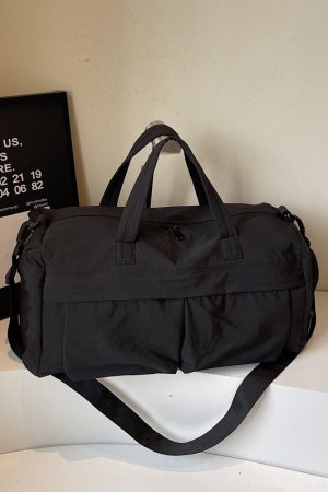 Lightweight Large Capacity Travel Bag for Women and Men, Handheld Crossbody Sports Fitness Bag for Short Trips and Outings