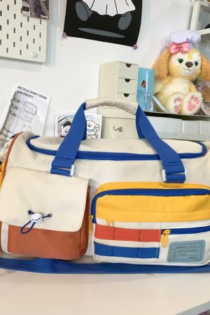 Lightweight Large Capacity Travel Handbag for Women - Stylish Storage Bag for Fitness, Maternity, and Short-Distance Journeys