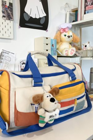 Lightweight Large Capacity Travel Handbag for Women - Stylish Storage Bag for Fitness, Maternity, and Short-Distance Journeys