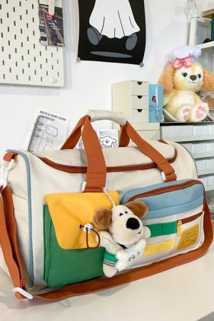 Lightweight Large Capacity Travel Handbag for Women - Stylish Storage Bag for Fitness, Maternity, and Short-Distance Journeys