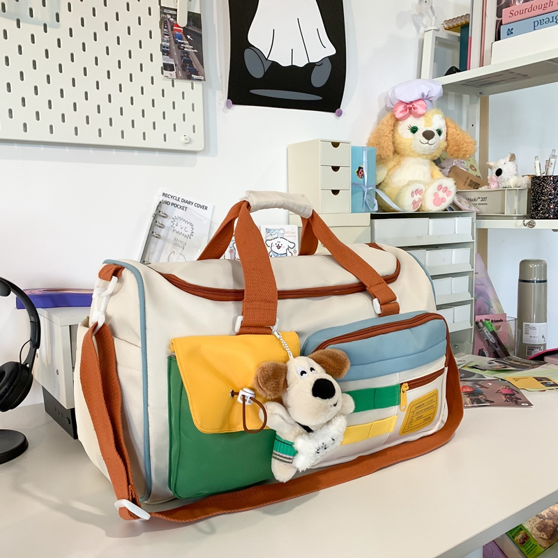 Lightweight Large Capacity Travel Handbag for Women - Stylish Storage Bag for Fitness, Maternity, and Short-Distance Journeys Lightweight Large Capacity Travel Handbag for Women - Stylish Storage Bag for Fitness, Maternity, and Short-Distance Journeys