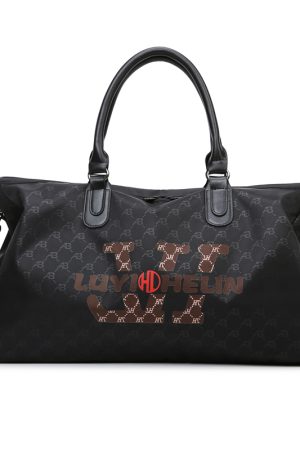 Lightweight Large Capacity Travel Tote Bag for Women - Stylish Sports Fitness Handbag for Short-Distance Journeys