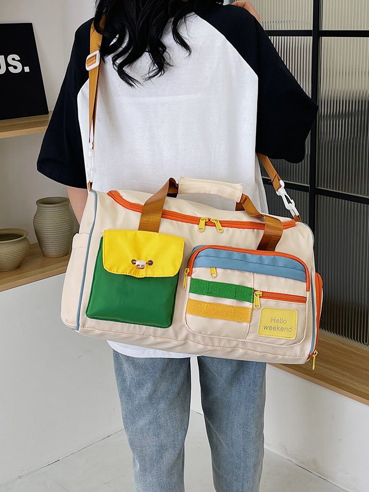 Lightweight Large Capacity Travel Tote Bag for Women - Versatile Gym, Maternity, and Weekend Trip Storage Bag Lightweight Large Capacity Travel Tote Bag for Women - Versatile Gym, Maternity, and Weekend Trip Storage Bag