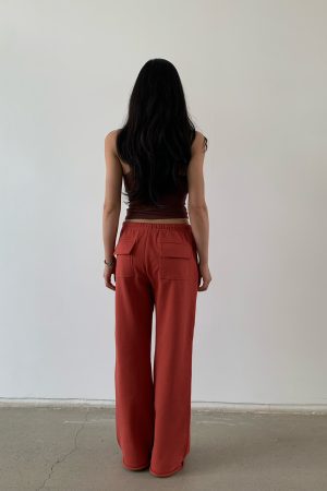 Lightweight Low-Rise Hybrid Sweatpants with Curvy Back Pockets - Comfortable Pajama Pants for Home and Casual Wear