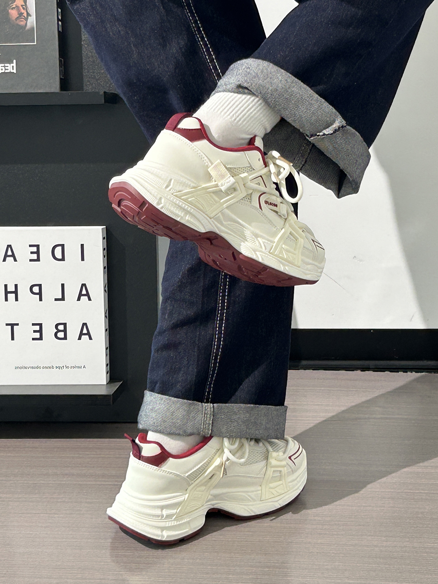 Lightweight Mesh Dad Shoes for Women - Breathable Cocoa Egg Milk Sports Sneakers - Trendy 2025 Style Lightweight Mesh Dad Shoes for Women - Breathable Cocoa Egg Milk Sports Sneakers - Trendy 2025 Style