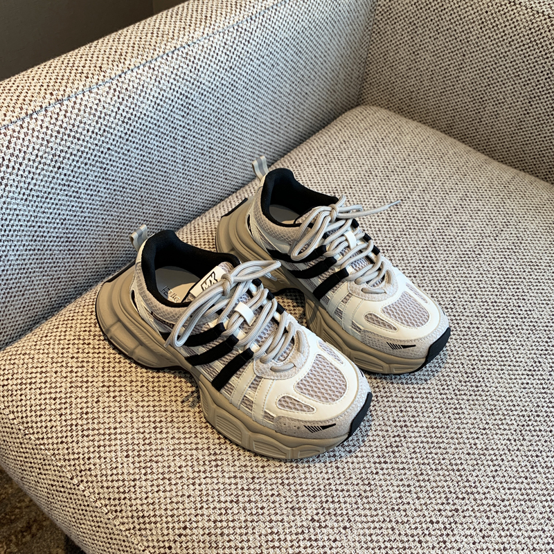 Lightweight Mesh Sports Shoes for Women - Casual Lace-Up Thick-Soled Dad Sneakers, Comfortable & Breathable 2025 Style Lightweight Mesh Sports Shoes for Women - Casual Lace-Up Thick-Soled Dad Sneakers, Comfortable & Breathable 2025 Style