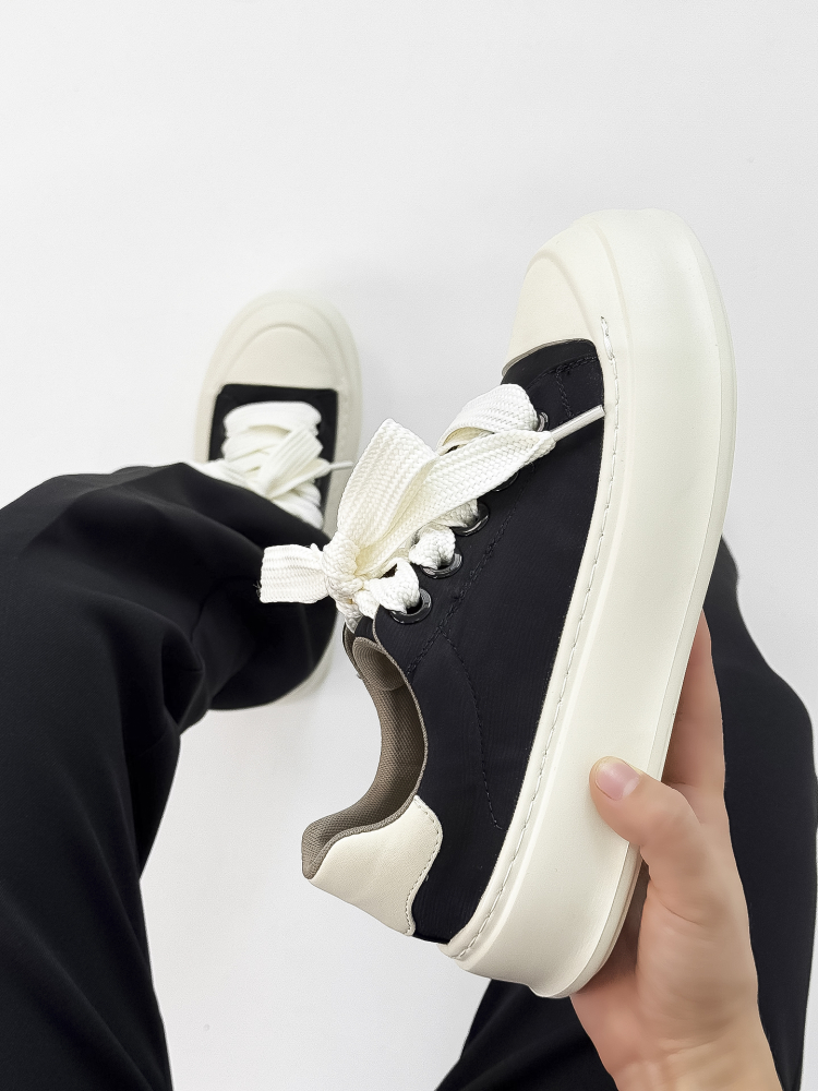 Lightweight Minimalist Milk-Flavored Canvas Shoes for Men, Versatile Thick-Soled Retro Sports Footwear, Ice Silk Casual Sneakers Lightweight Minimalist Milk-Flavored Canvas Shoes for Men, Versatile Thick-Soled Retro Sports Footwear, Ice Silk Casual Sneakers