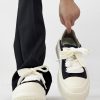 Lightweight Minimalist Milk-Flavored Canvas Shoes for Men, Versatile Thick-Soled Retro Sports Footwear, Ice Silk Casual Sneakers