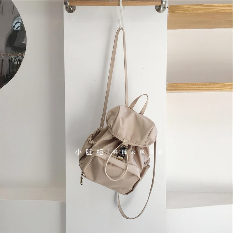 Lightweight Nylon Double Shoulder Bag - Casual Sports Travel Backpack in Korean Style for 2025 Fashion Trends Lightweight Nylon Double Shoulder Bag - Casual Sports Travel Backpack in Korean Style for 2025 Fashion Trends