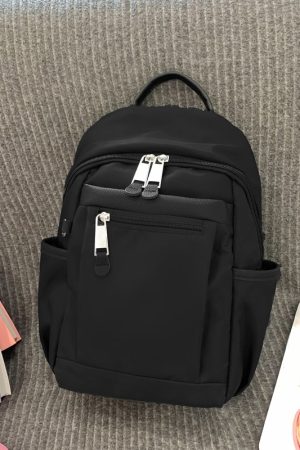 Lightweight Nylon Women's Backpack for Travel & Commuting - 2025 Spring Collection, Stylish & Functional School Bag