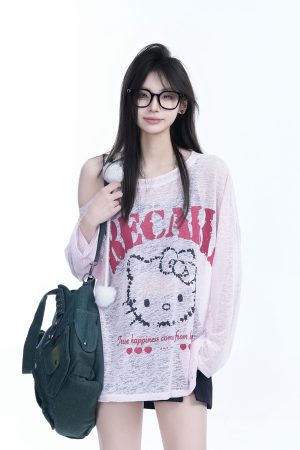 Lightweight Off-Shoulder Long Sleeve Cover-Up T-Shirt for Women - American Style Summer Sun Protection Top