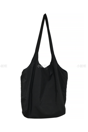 Lightweight Polka Dot Checkered Canvas Shopping Bag - Large Capacity Summer Shoulder Tote - Korean Style Ins Fashion