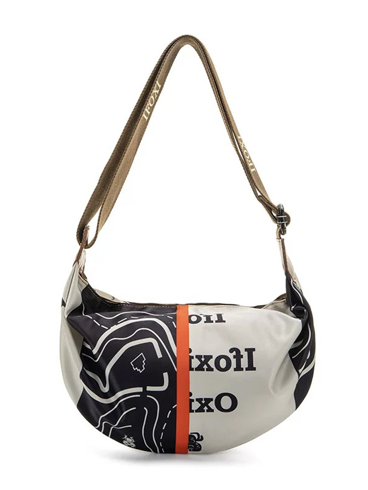 Lightweight Printed Oxford Cloth Dumpling Crossbody Bag for Women - Casual Versatile Shoulder Bag for Spring 2025 Fashion Lightweight Printed Oxford Cloth Dumpling Crossbody Bag for Women - Casual Versatile Shoulder Bag for Spring 2025 Fashion