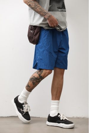 Lightweight Quick-Dry Cargo Shorts for Men & Women - Breathable, Loose-Fitting, Straight-Leg Summer Beach Shorts