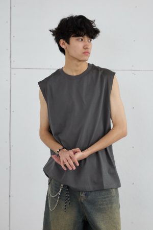 Lightweight Quick-Dry Cotton Basketball Sports Vest - Sleeveless T-Shirt for Activewear, Ideal for Sports and Workouts