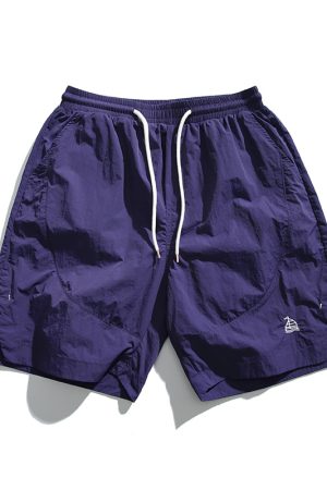 Lightweight Quick-Dry Five-Point Beach Shorts for Men and Women - Casual Outdoor Mountain Style Summer Shorts