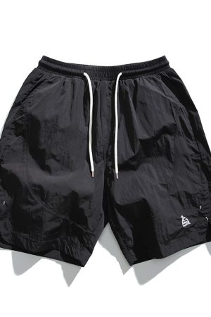 Lightweight Quick-Dry Five-Point Beach Shorts for Men and Women - Casual Outdoor Mountain Style Summer Shorts