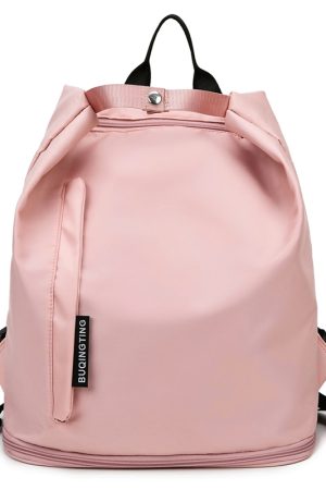 Lightweight Short Trip Backpack, Versatile Gym Bag for Business Travel, Sports & Swimming with Wet and Dry Separation Design