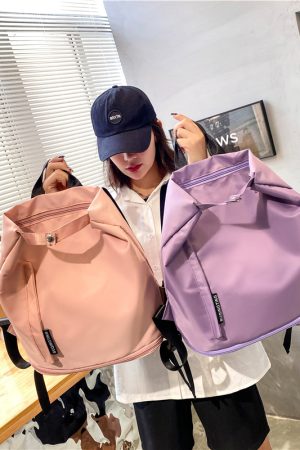 Lightweight Short Trip Backpack, Versatile Gym Bag for Business Travel, Sports & Swimming with Wet and Dry Separation Design