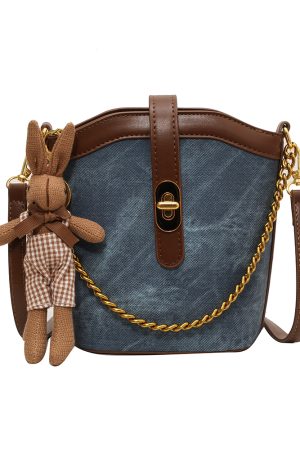 Lightweight Versatile Bucket Bag for Women â€“ Fashionable Summer Travel Crossbody Shoulder Bag 2025 Style