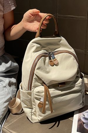 Lightweight Water-Resistant Travel Backpack for Women - Versatile Classic Design for Spring 2025 Adventures