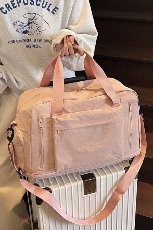 Lightweight Women's Travel Bag - Large Capacity Commuting Luggage, Sports Fitness & Maternity Storage Bag for Short-Distance Trips