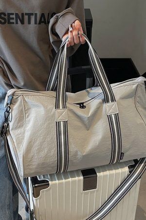 Lightweight Women's Travel Bag, Stylish Large Capacity Carry-On Luggage, Versatile Outdoor Storage Tote for Short Trips & Gym