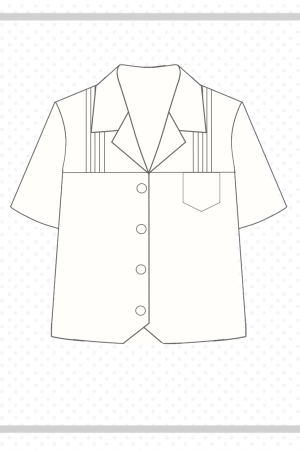 Loose Fit White Short and Long Sleeve JK Shirt - Versatile College Style Top for Women - Spring and Autumn Wardrobe Essential