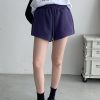 Loose-Fitting Casual Summer Shorts for Outdoor Wear - Comfortable Sports Sweatpants in Sun Grapefruit Color