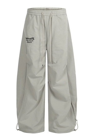 Loose Wide-Leg Cargo Pants for Women, 2025 Hip-Hop Style, Pleated Street Dance Trousers, Casual Sportswear, Streetwear Fashion