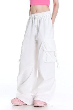 Loose Wide-Leg Quick-Dry Casual Work Pants for Summer 2025 - American Style Sports Trousers
