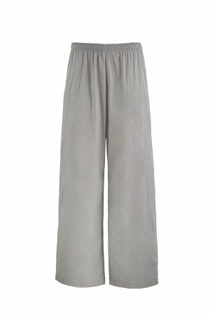Low-Waist Retro Color-Block Wide-Leg Sports Cargo Pants for Sun Protection - 90s Inspired Fashion