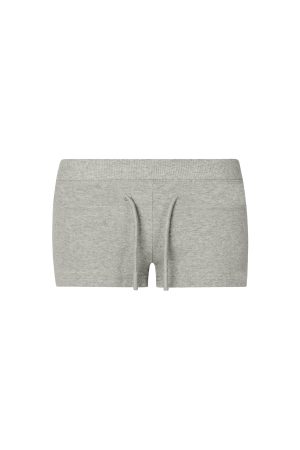 Low-Waist Slim-Fit Elastic Sports Knitted Shorts for Women - Casual Activewear, Perfect for Gym and Outdoor Activities